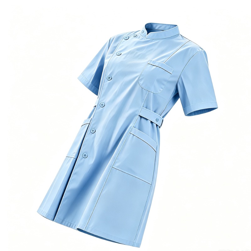 Short Sleeved Medical Work Clo - Lab Coat Medical 评论和价格